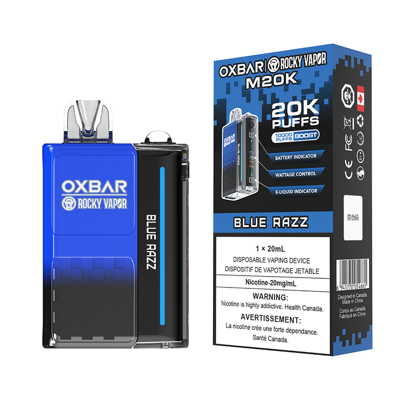 Rocky Vapor Oxbar M20K Disposable (Provincial Excise Tax)