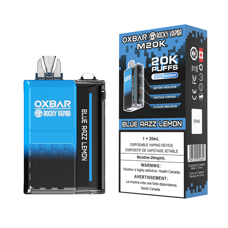 Rocky Vapor Oxbar M20K Disposable (Provincial Excise Tax)