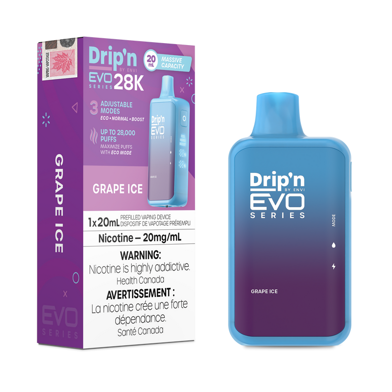 Drip'n by Envi EVO Series 28k Disposable (Provincial Excise Tax)