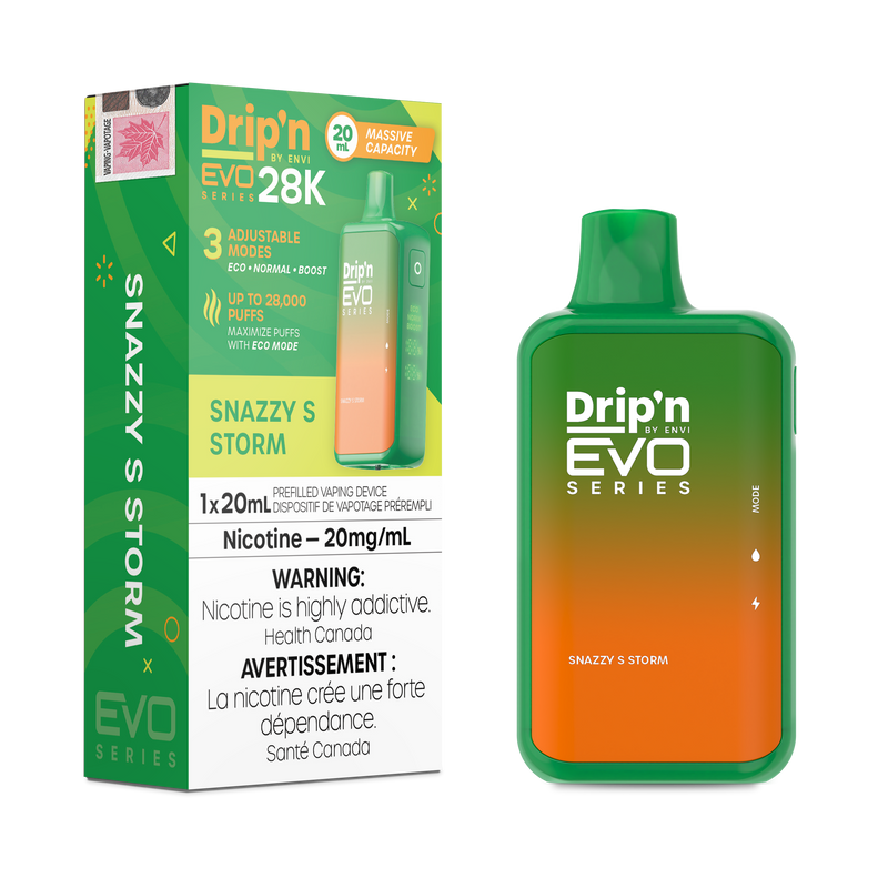 Drip'n by Envi EVO Series 28k Disposable (Provincial Excise Tax)