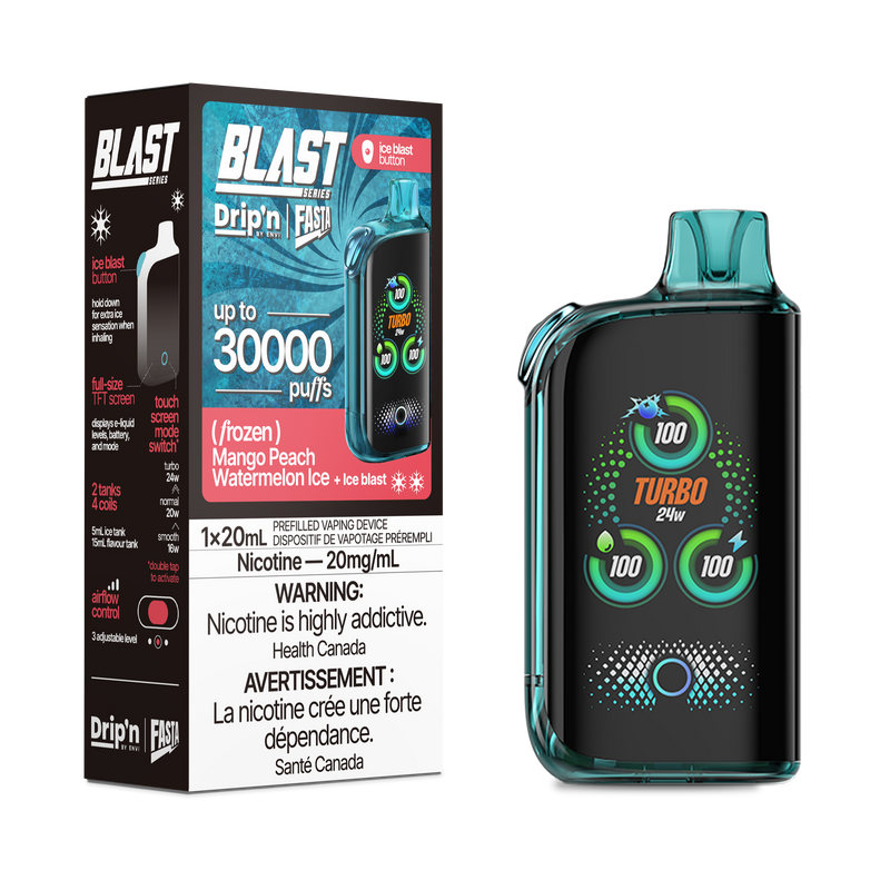 Drip'n by Envi Fasta Blast 30K Disposable (Provincial Excise Tax)