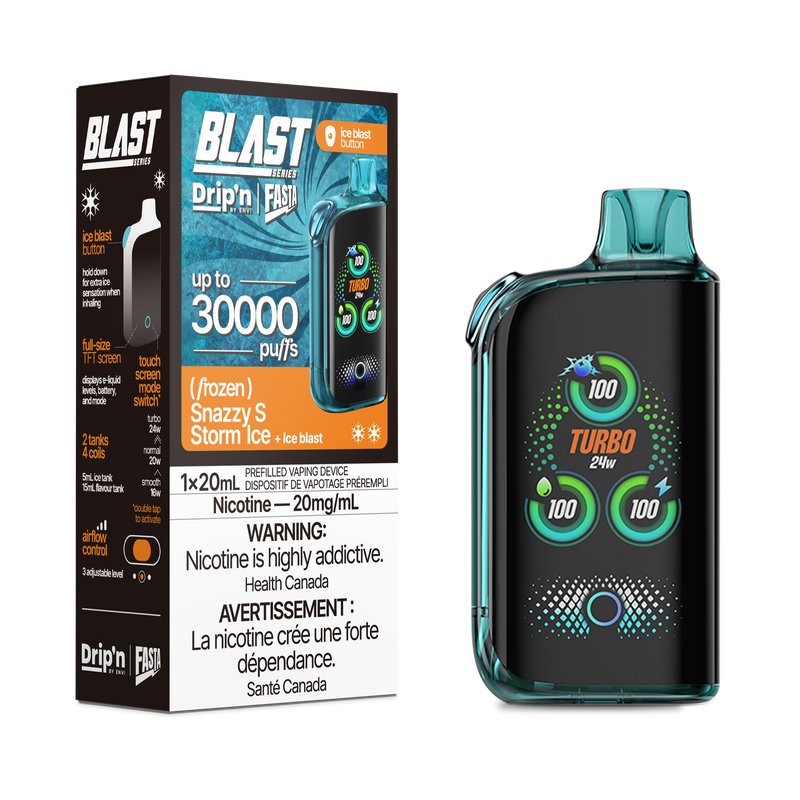 Drip'n by Envi Fasta Blast 30K Disposable (Provincial Excise Tax)