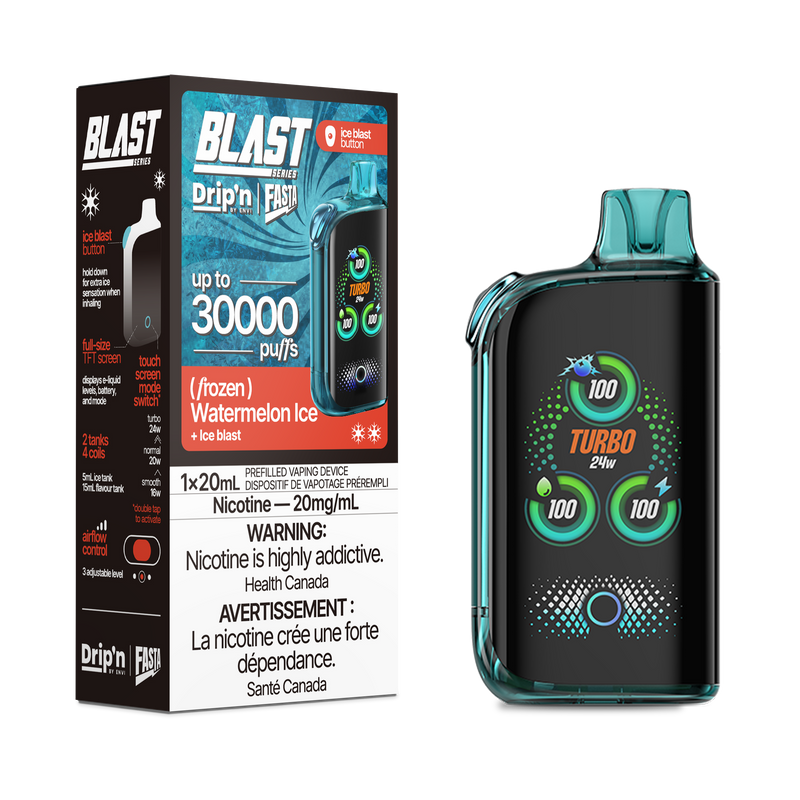 Drip'n by Envi Fasta Blast 30K Disposable (Provincial Excise Tax)