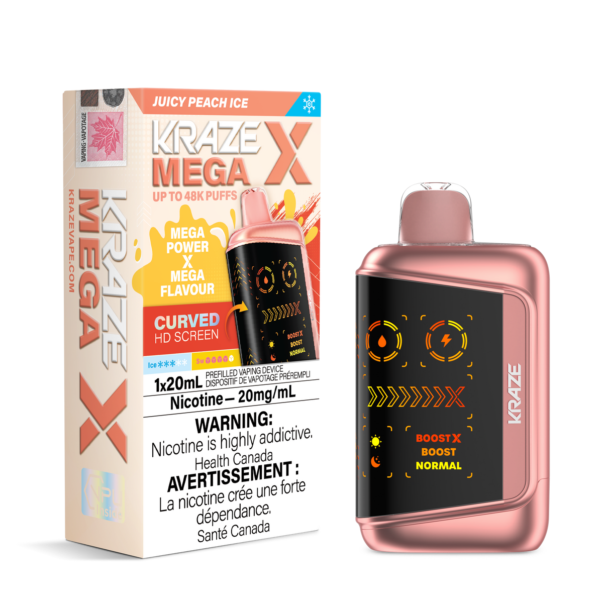 Kraze Mega X Disposable