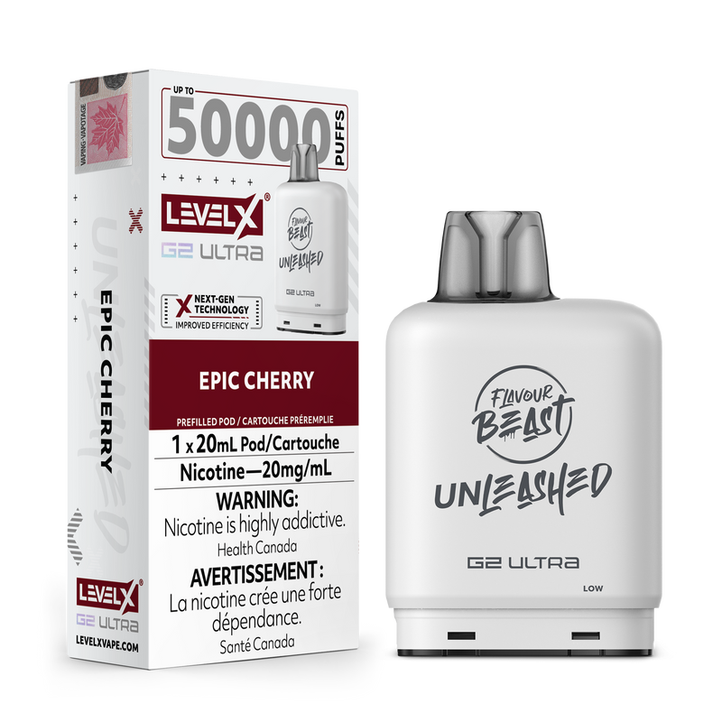 Level X G2 Flavour Beast ULTRA UNLEASHED Pod 20ml (Provincial Excise Tax)