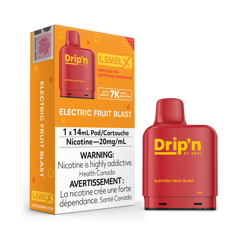 Level X Drip'n Boost Pod 20ml (Provincial Excise Tax)