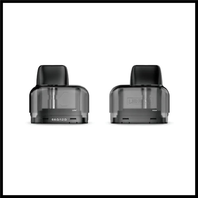 Level X Empty Refillable Dual Coil Pod 5.5ml 2/Pk